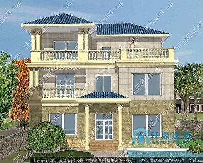 二层农村自建房设计图 16x12 房屋设计图_农村房屋设计