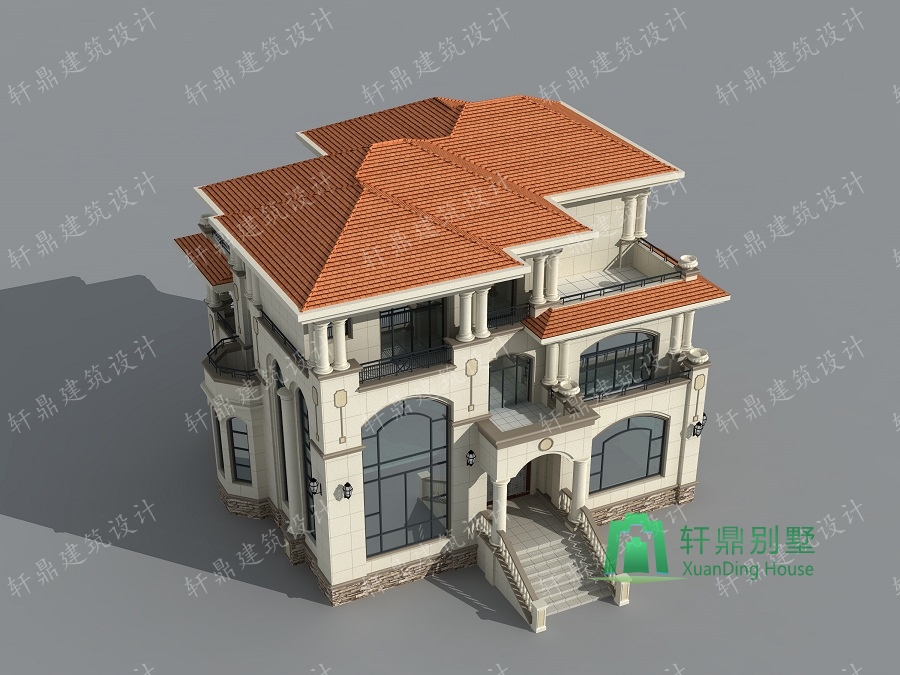 图纸为A3施工激光蓝图+ A4高清效果图照片,不提供电子版,本套成品模板图纸已经完善,不做任何修改,如需定制修改设计请点击定制设计。 图纸介绍: 欧式三层高端自建复式别墅设计图,面积较大,内部布局和外观设计都十分精品,含全套完善施工图纸,带有地下室,本套方案经设计师多次修改最终定型,如果您的面积较大,这是一款非常不错的选择。