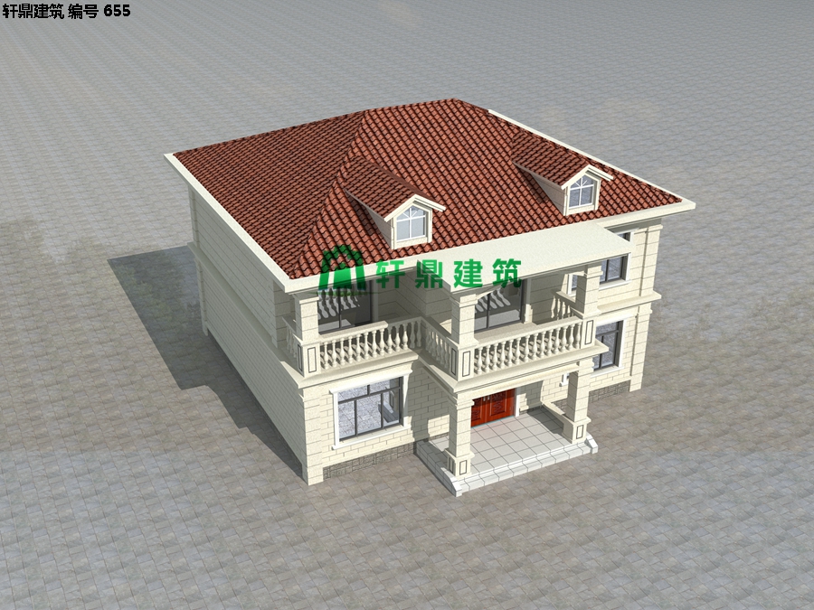 经典现代自建小别墅设计施工图04.jpg