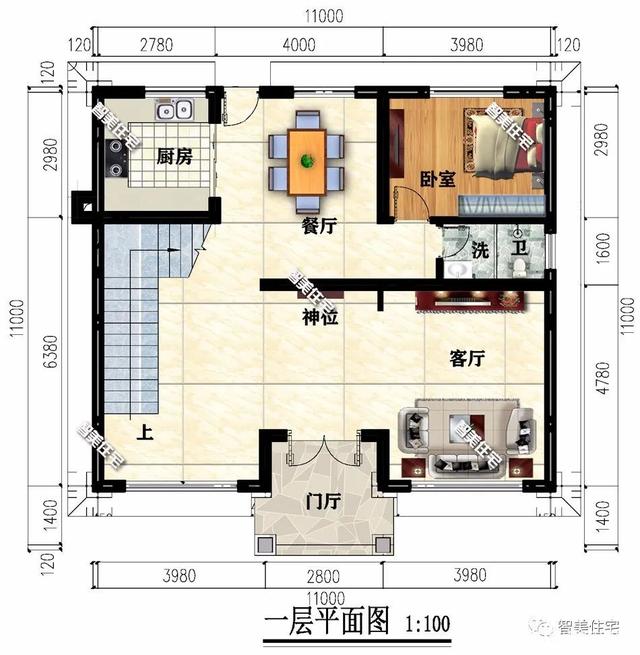 简欧风格设计的农村别墅 简欧风格设计的农村别墅