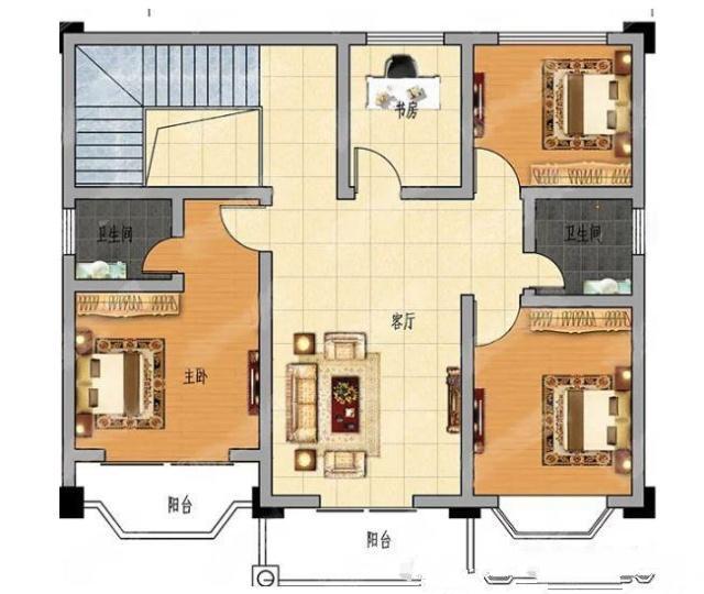 实用的两层自建住宅 实用的两层自建住宅