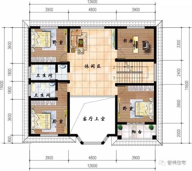 客厅挑空计的农村别墅 客厅挑空计的农村别墅