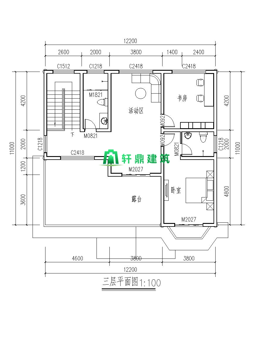 三层复式别墅