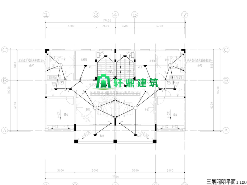 双拼户型设计 双拼户型设计