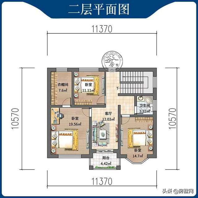 两层农村小别墅 两层农村小别墅