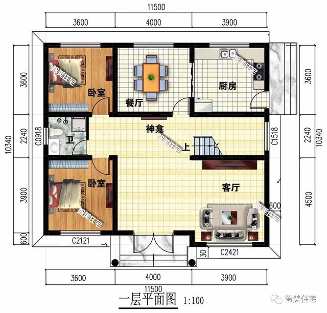 两层的别墅设计 两层的别墅设计