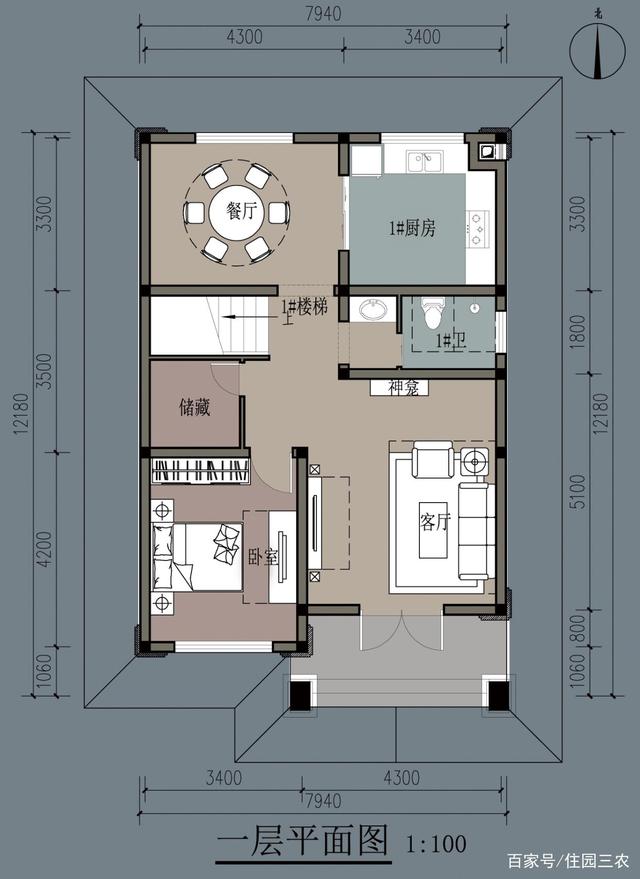 农村自建的两层别墅 农村自建的两层别墅
