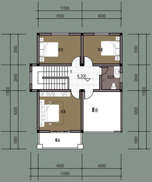 农村自建的三层别墅 农村自建的三层别墅