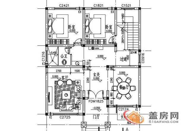 农村三层楼房设计 农村三层楼房设计