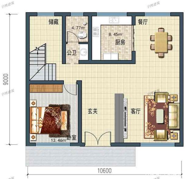 农村二层小别墅的设计图 农村二层小别墅的设计图