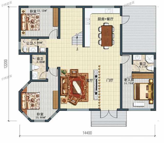 农村二层小别墅的设计图 农村二层小别墅的设计图