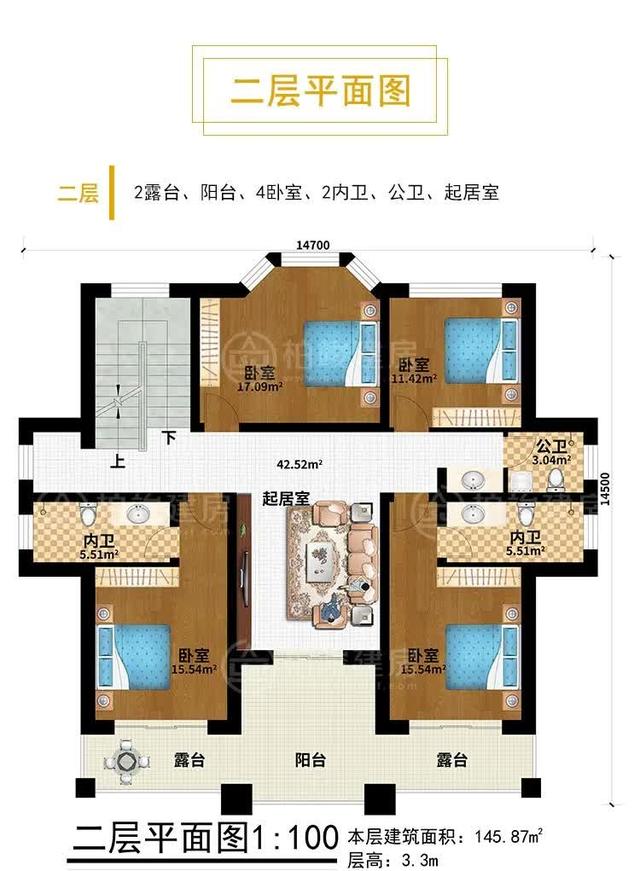 二层欧式农村别墅 二层欧式农村别墅