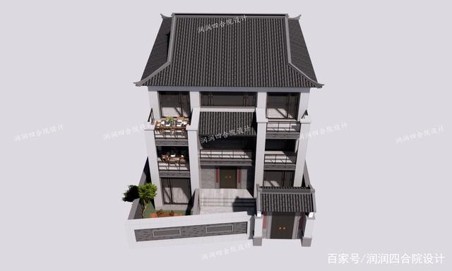 三层中式别墅设计 三层中式别墅设计