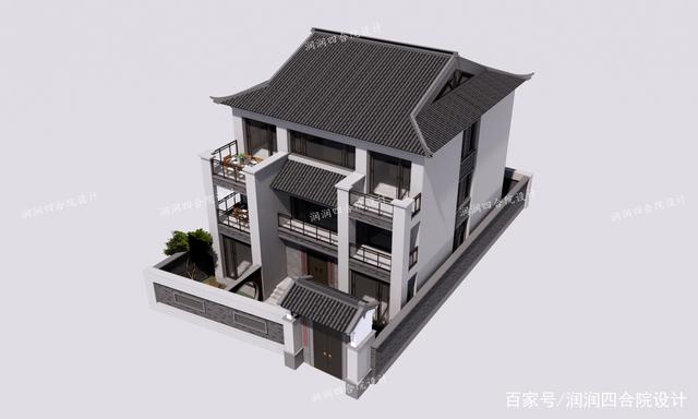 三层中式别墅设计 三层中式别墅设计