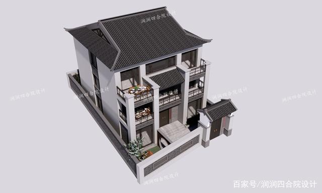 三层中式别墅设计 三层中式别墅设计