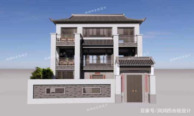 三层中式别墅设计 三层中式别墅设计