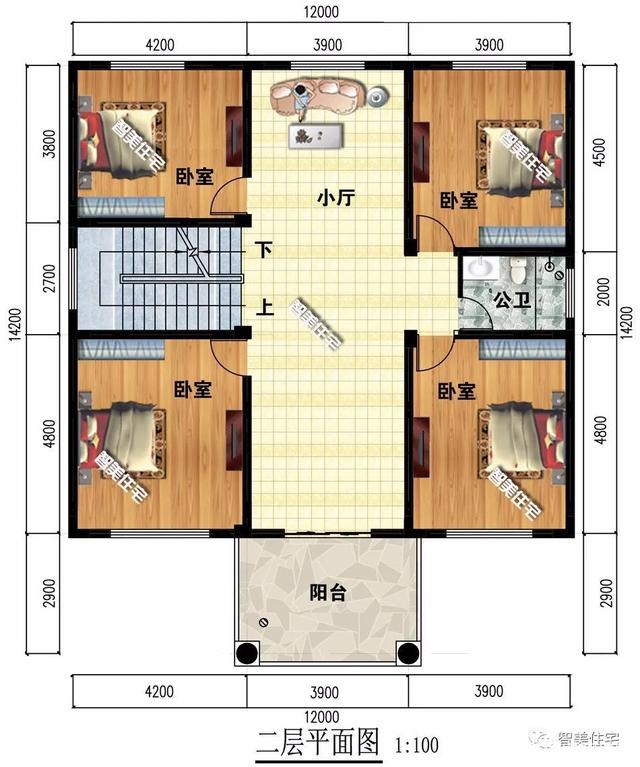 大露台设计的2栋3层别墅 大露台设计的2栋3层别墅