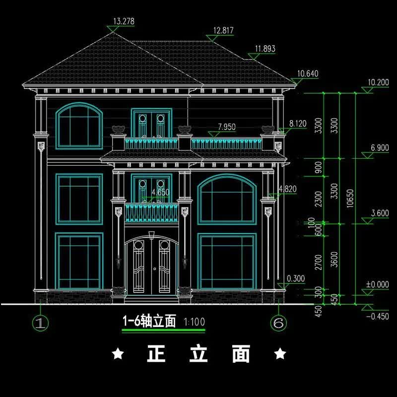 三层农村别墅 三层农村别墅