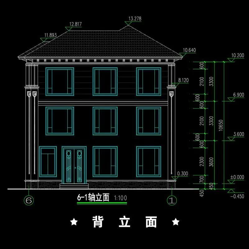 三层农村别墅 三层农村别墅
