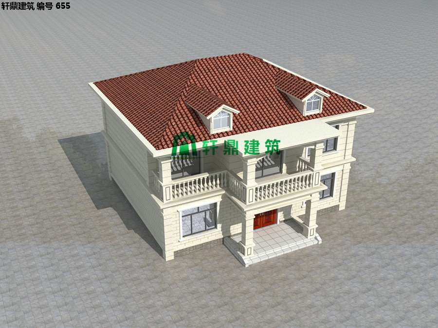 经典现代自建小别墅设计施工图04.jpg 经典现代自建小别墅设计施工图04.jpg