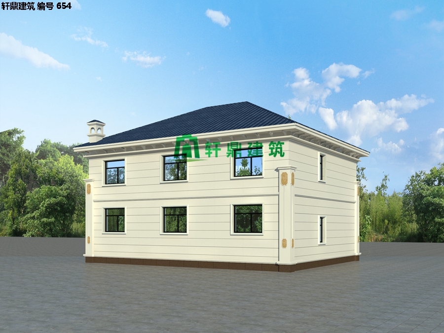 经典小二层欧式自建别墅施工图04.jpg 经典小二层欧式自建别墅施工图04.jpg