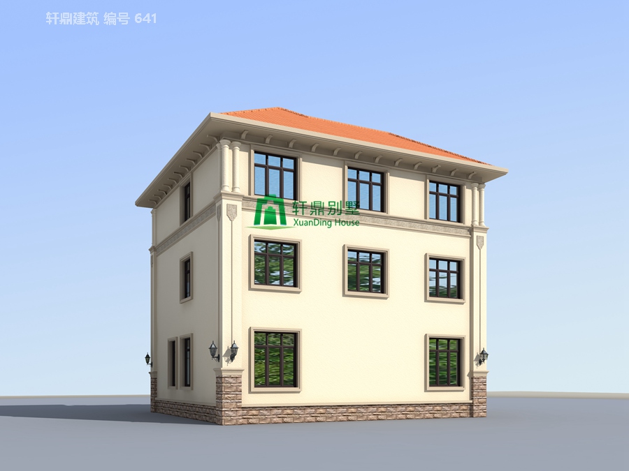 欧式三层自建别墅设计图11.jpg 欧式三层自建别墅设计图11.jpg