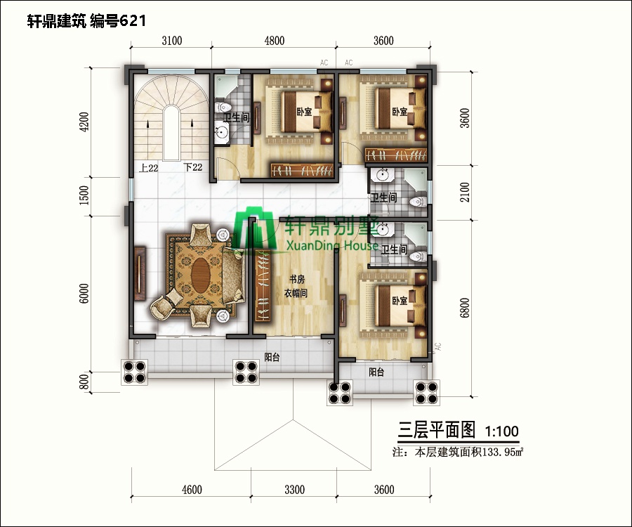 高端欧式四层自建别墅设计图13.jpg 高端欧式四层自建别墅设计图13.jpg