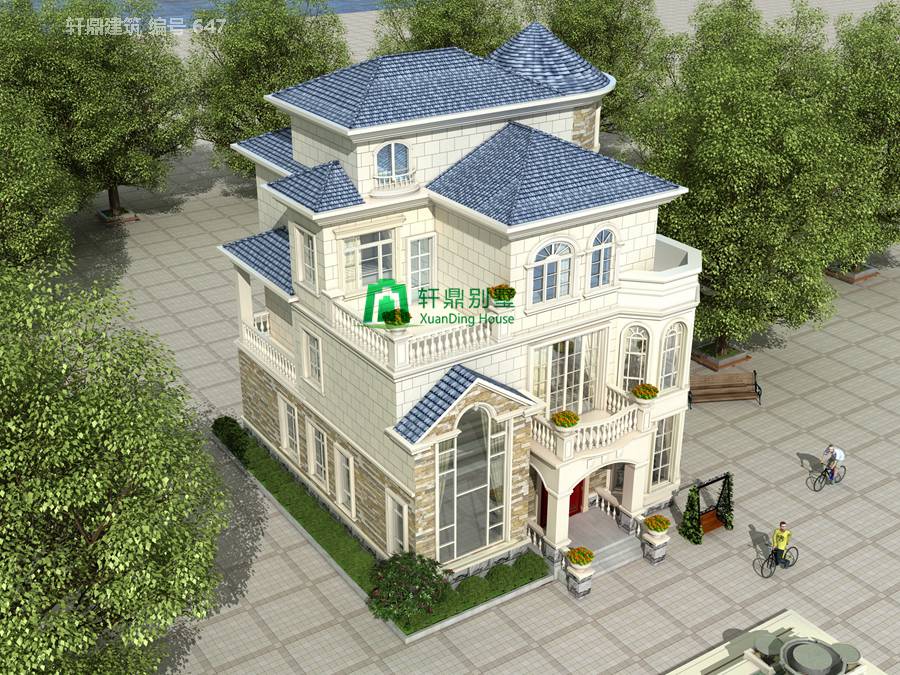 欧式三层半自建别墅设计图13.jpg 欧式三层半自建别墅设计图13.jpg