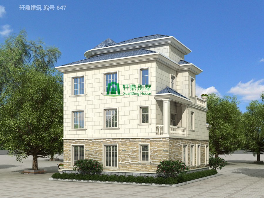 欧式三层半自建别墅设计图14.jpg 欧式三层半自建别墅设计图14.jpg