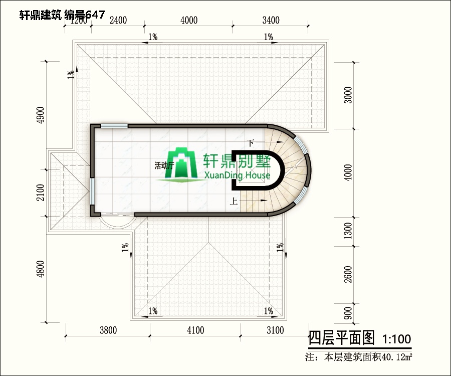 欧式三层半自建别墅设计图8.jpg 欧式三层半自建别墅设计图8.jpg