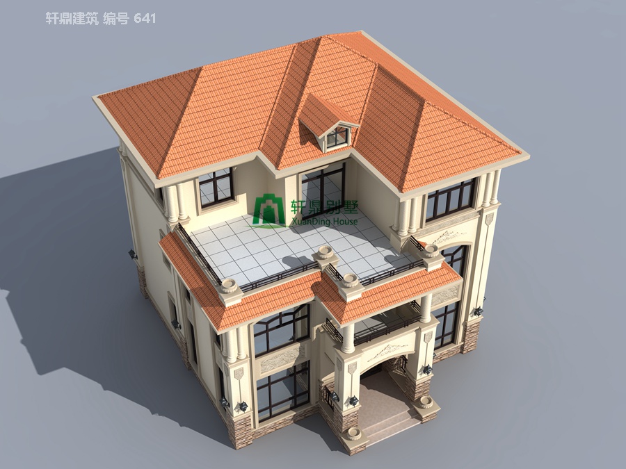 欧式三层自建别墅设计图13.jpg 欧式三层自建别墅设计图13.jpg