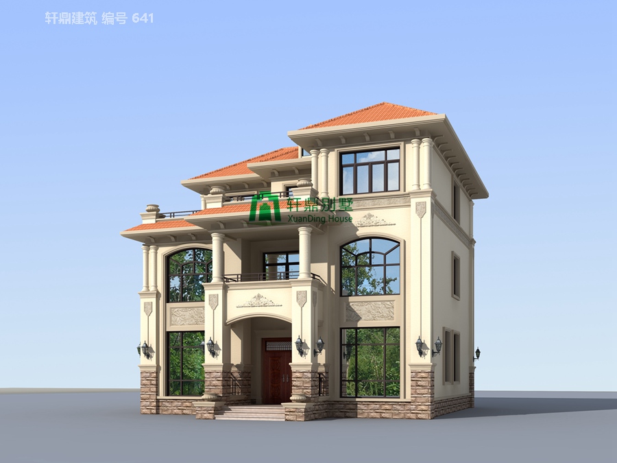 欧式三层自建别墅设计图12.jpg 欧式三层自建别墅设计图12.jpg