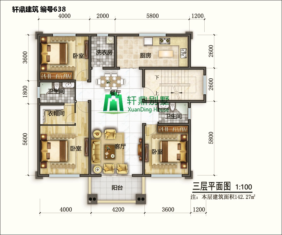 经典四层自建别墅设计图7.jpg 经典四层自建别墅设计图7.jpg