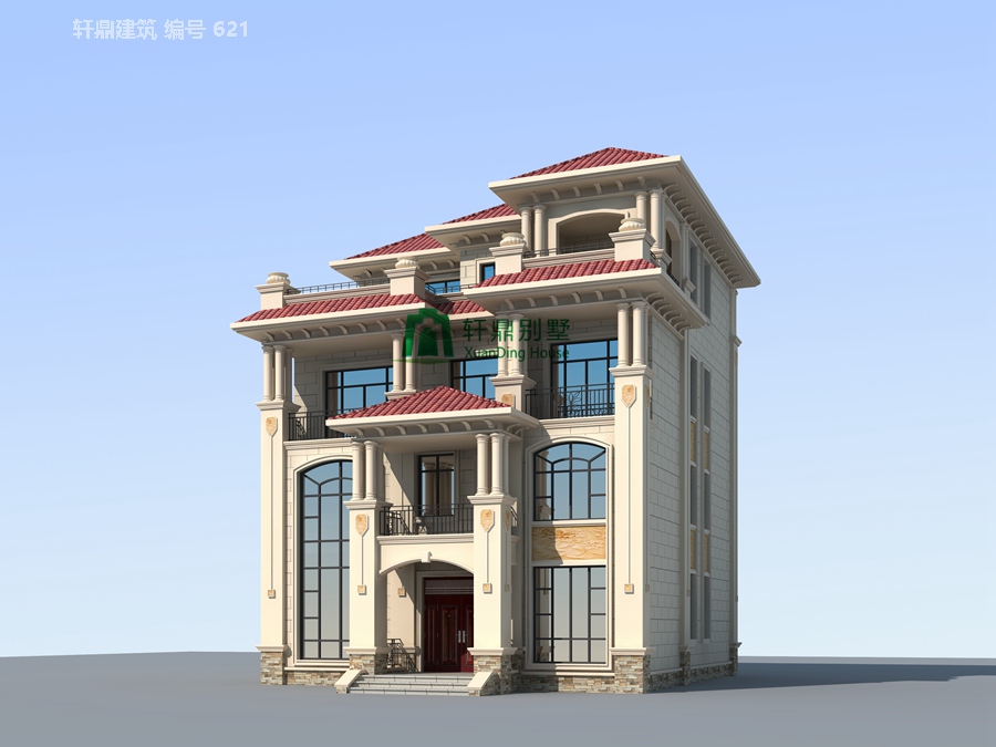 高端欧式四层自建别墅设计图2.jpg 高端欧式四层自建别墅设计图2.jpg