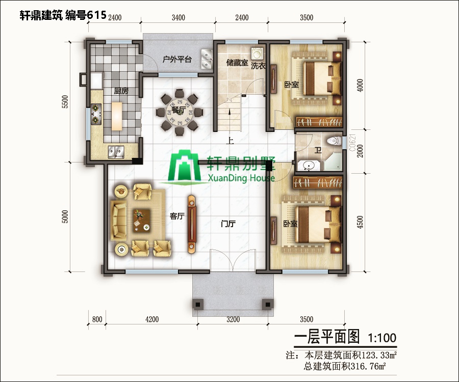 新中式三层自建别墅设计施工图1.jpg 新中式三层自建别墅设计施工图1.jpg
