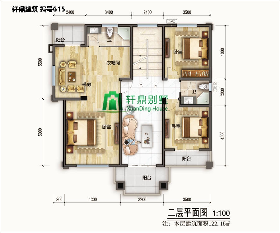 新中式三层自建别墅设计施工图2.jpg 新中式三层自建别墅设计施工图2.jpg