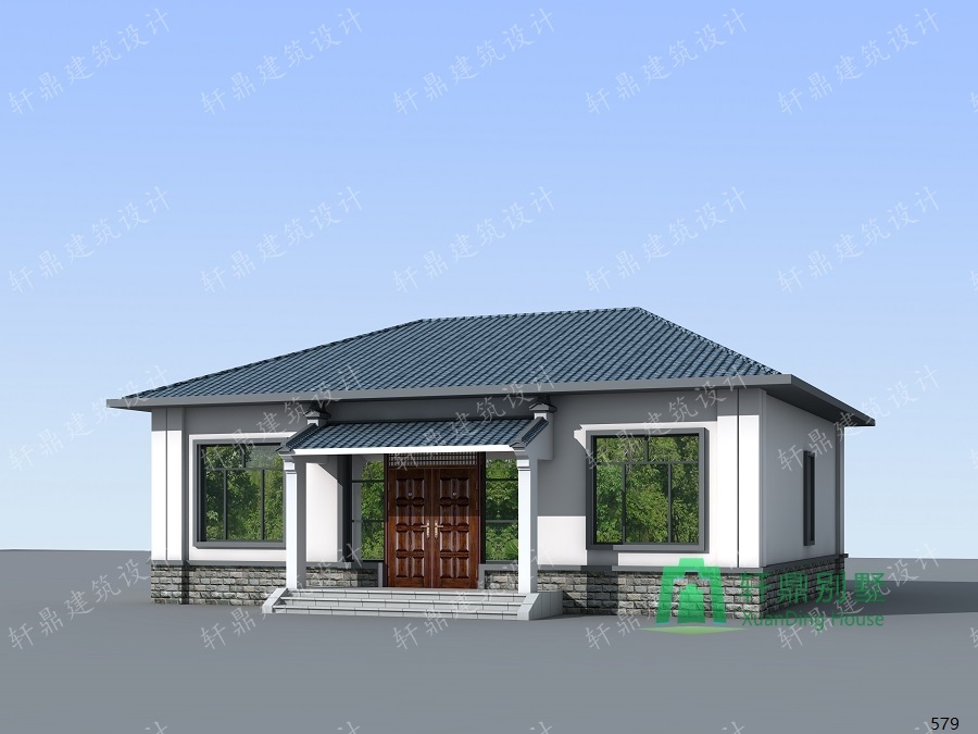 新中式一层自建房屋设计图纸.jpg 新中式一层自建房屋设计图纸.jpg