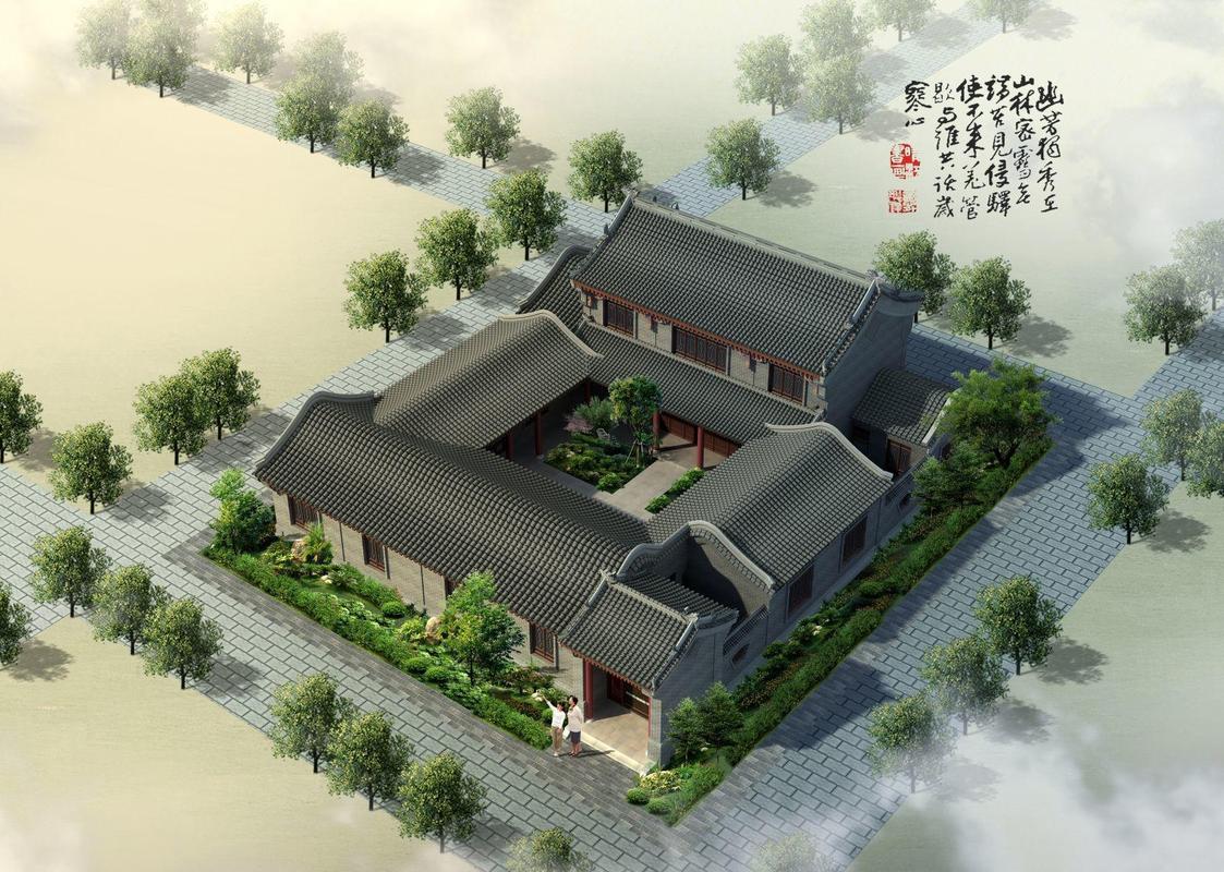 新中式四合院别墅如何设计?.jpeg 新中式四合院别墅如何设计?.jpeg